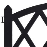 17 db fekete polipropilén gyepszegély 10 m