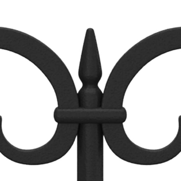 17 db fekete polipropilén gyepszegély 10 m