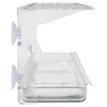 2 db akril ablaketető 30 x 12 x 15 cm