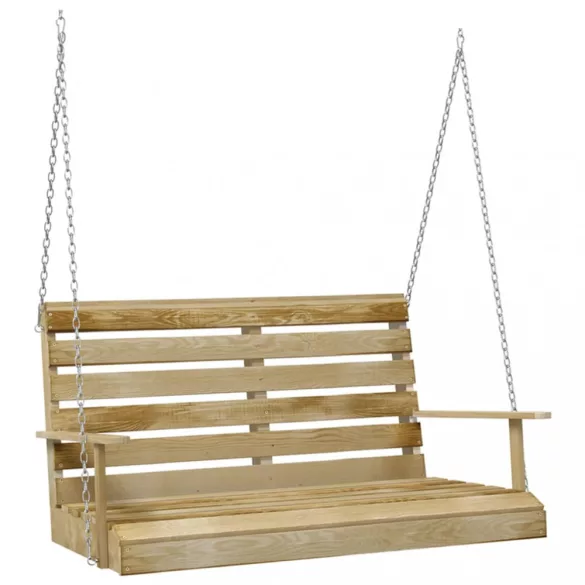 impregnált fenyőfa hintapad 110 cm