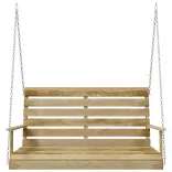 impregnált fenyőfa hintapad 110 cm
