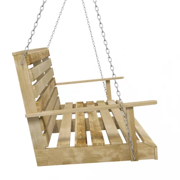 impregnált fenyőfa hintapad 110 cm