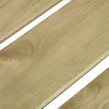 impregnált fenyőfa kerti pad 121 cm