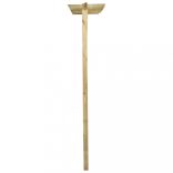 impregnált fenyőfa kerti kerítés pergolatetővel 300x50x200cm