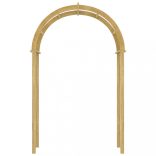 impregnált tömör fenyőfa boltív 141 x 97 x 243 cm