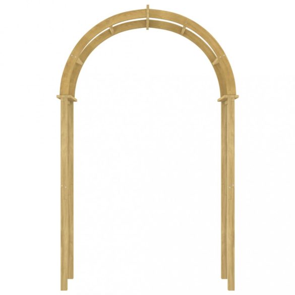 impregnált tömör fenyőfa boltív 141 x 97 x 243 cm