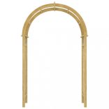 impregnált tömör fenyőfa rácsos boltív 141 x 97 x 243 cm