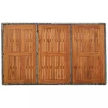 7 részes szürke polyrattan kerti étkezőgarnitúra párnával