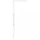 króm ESG üveg és alumínium zuhanyfal polccal 90 x 195 cm