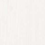 7 részes fehér tömör fa kerti ülőgarnitúra párnával