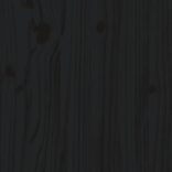 2 részes fekete tömör fa kerti társalgószett párnákkal