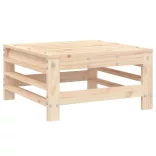 7 részes tömör fenyőfa kerti ülőgarnitúra