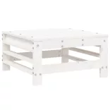 9 részes fehér tömör fenyőfa kerti ülőgarnitúra