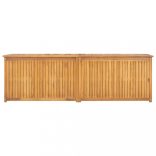 tömör tíkfa kerti láda 175 x 50 x 55 cm