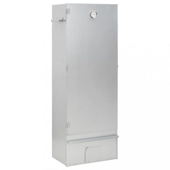 horganyzott acél BBQ füstölőkemence asztallal