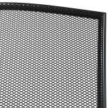 9 részes antracitszürke acél kerti étkezőgarnitúra