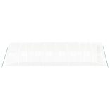 fehér acélvázas melegház 24 m² 8x3x2 m