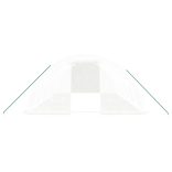 fehér acélvázas melegház 24 m² 6x4x2 m