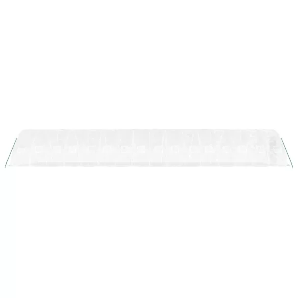 fehér acélvázas melegház 80 m² 16 x 5 x 2,3 m