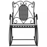 fekete acél hintapad 84 cm