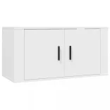 3 részes fehér szerelt fa TV-szekrényszett