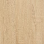 3 részes sonoma tölgy színű szerelt fa TV-szekrényszett