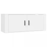 3 részes fehér szerelt fa TV-szekrényszett