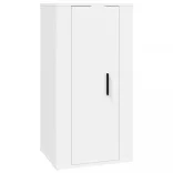 3 részes fehér szerelt fa TV-szekrényszett