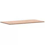 tömör bükkfa téglalap alakú asztallap 100x50x1,5 cm