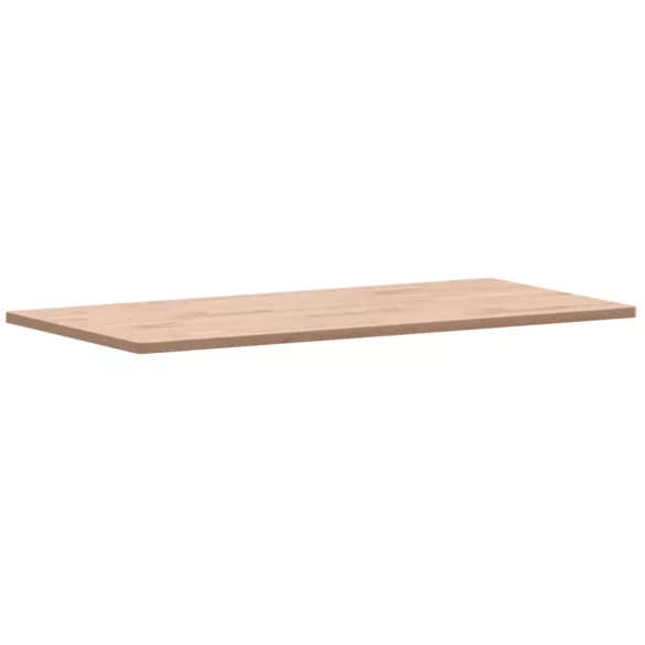 tömör bükkfa téglalap alakú asztallap 100x50x1,5 cm