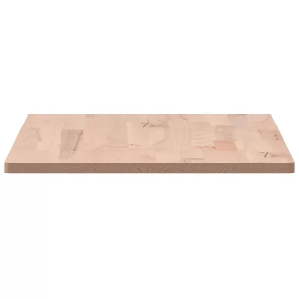 tömör bükkfa téglalap alakú asztallap 100x50x1,5 cm