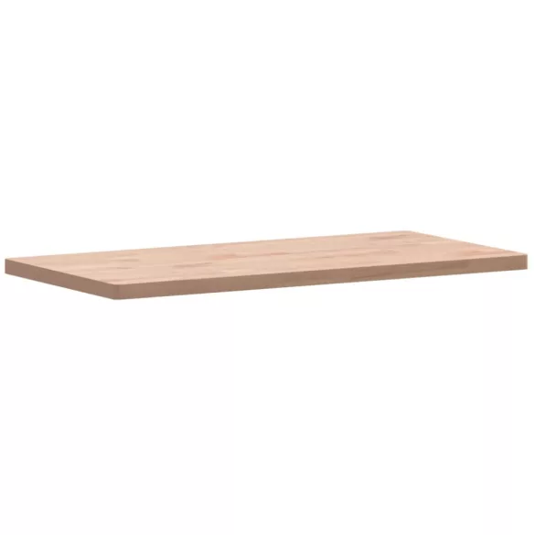 tömör bükkfa téglalap alakú asztallap 80x40x2,5 cm