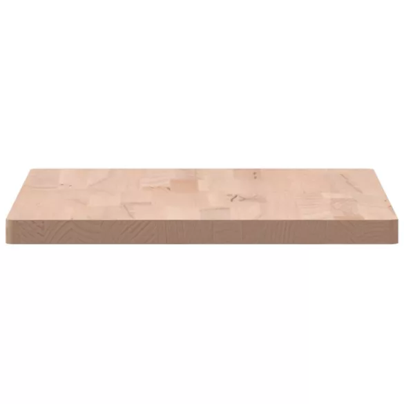 tömör bükkfa téglalap alakú asztallap 60x40x2,5 cm