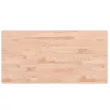 tömör bükkfa téglalap alakú asztallap 100x50x4 cm
