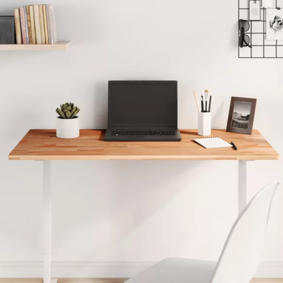 tömör bükkfa téglalap alakú asztallap 100x50x1,5 cm