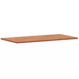 tömör bükkfa téglalap alakú asztallap 100x50x1,5 cm