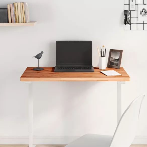 tömör bükkfa téglalap alakú asztallap 80x40x2,5 cm