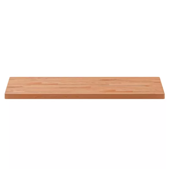 tömör bükkfa téglalap alakú asztallap 80x40x2,5 cm