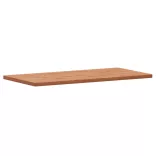tömör bükkfa téglalap alakú asztallap 100x50x2,5 cm