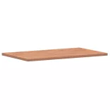tömör bükkfa téglalap alakú asztallap 100x60x2,5 cm