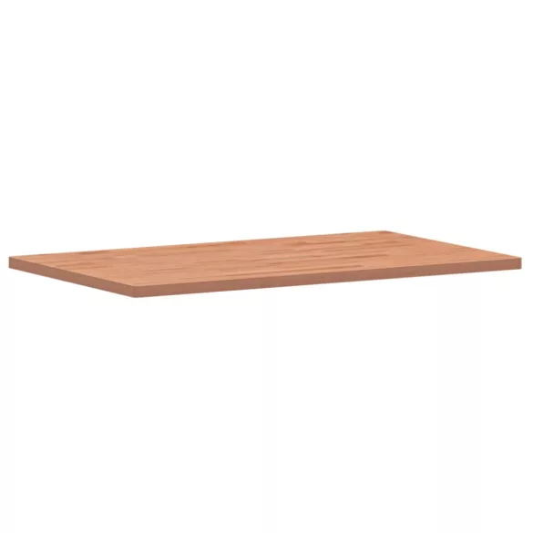tömör bükkfa téglalap alakú asztallap 100x60x2,5 cm