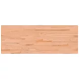 tömör bükkfa és fém munkaasztallap 150x55x81,5 cm