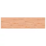 tömör bükkfa és fém munkaasztallap 220x55x81,5 cm