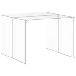 antracitszürke horganyzott acél kutyakennel 214x865x181 cm