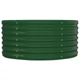zöld horganyzott acél kerti magaságyás 152x80x36 cm