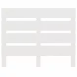 fehér tömör fenyőfa ágykeret 90 x 190 cm (Single)