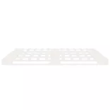 fehér tömör fenyőfa ágykeret 120x190 cm (Small Double)