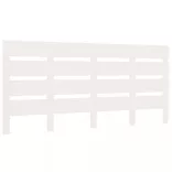 fehér tömör fenyőfa ágy matrac nélkül 140x190 cm