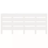 fehér tömör fenyőfa ágy matrac nélkül 140x190 cm