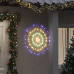 2 db karácsonyi többszínű csillagfény 140 db LED 17 cm